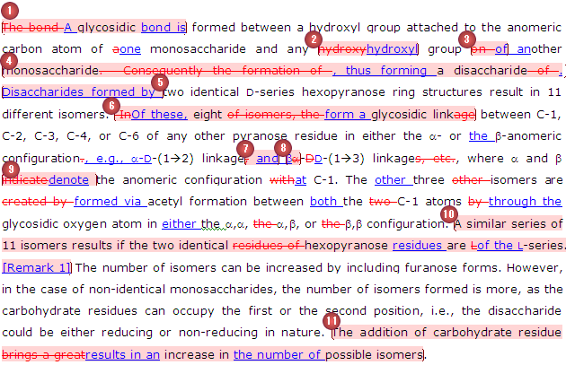 Bioloji, Düzenleme Örneği