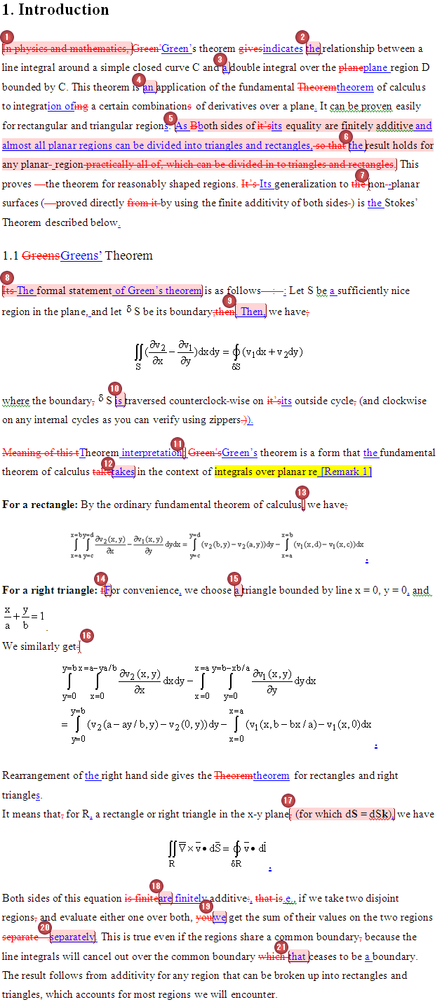 Matematiksel Fizik, Düzenleme Örneği