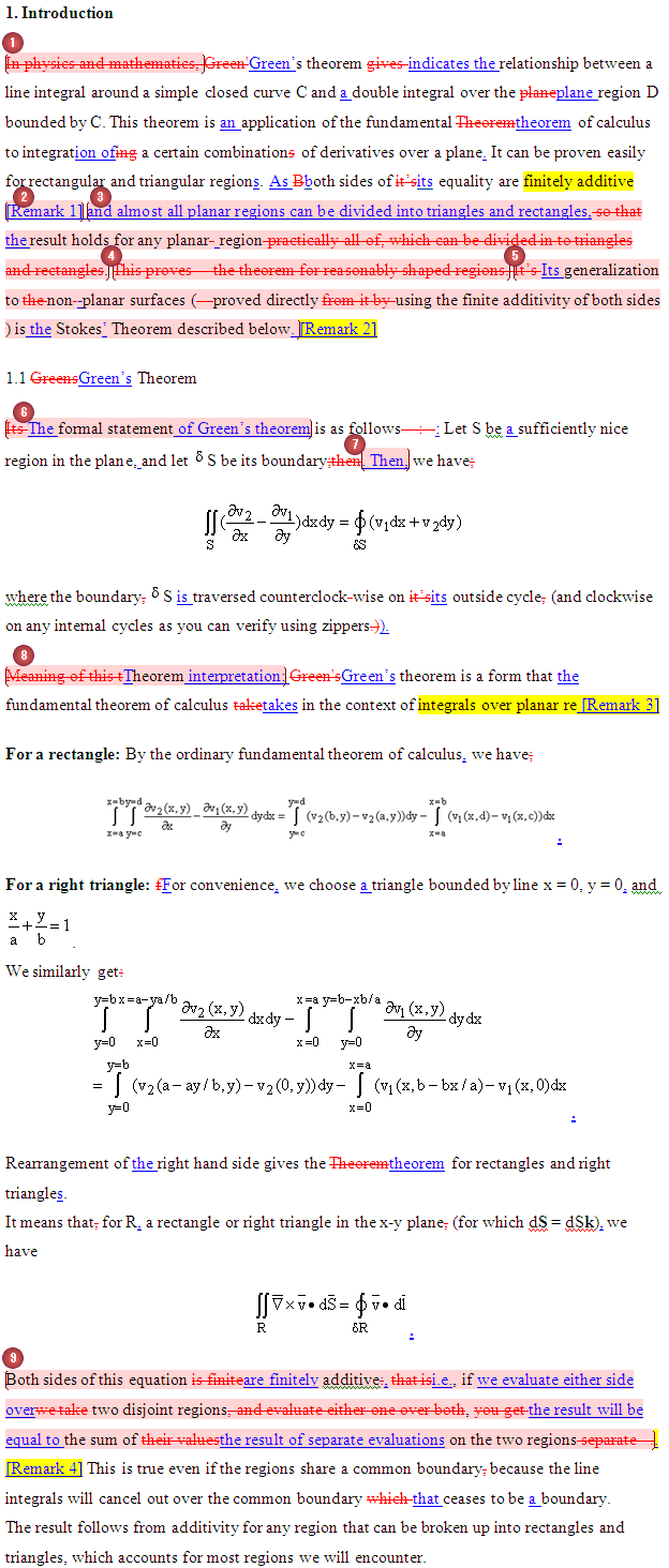 Matematiksel Fizik, Düzenleme Örneği